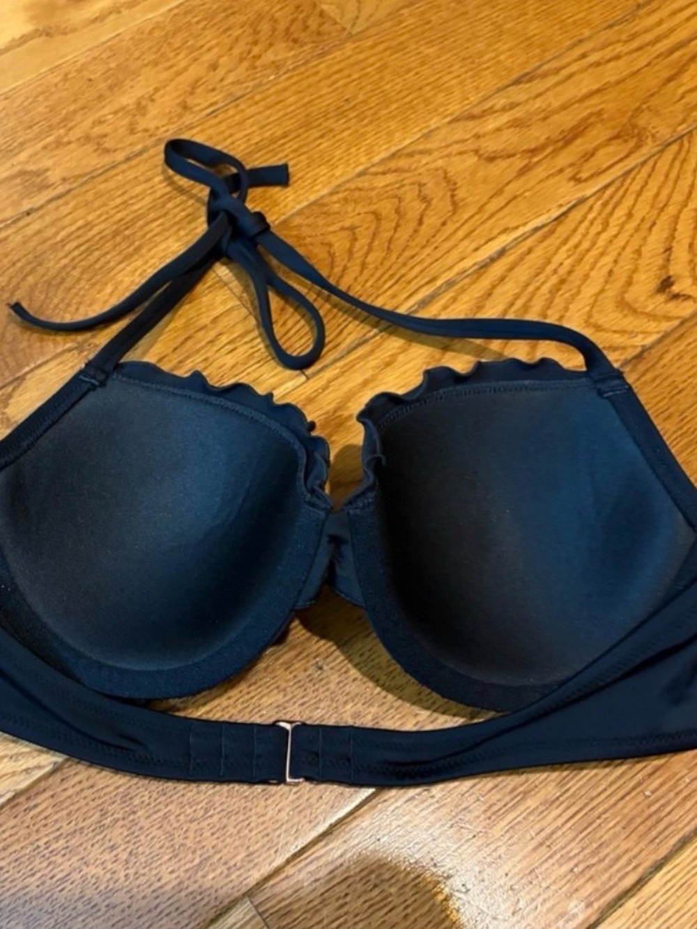Shade & Shore Black Halter Bikini Top - Picture 4 of 6